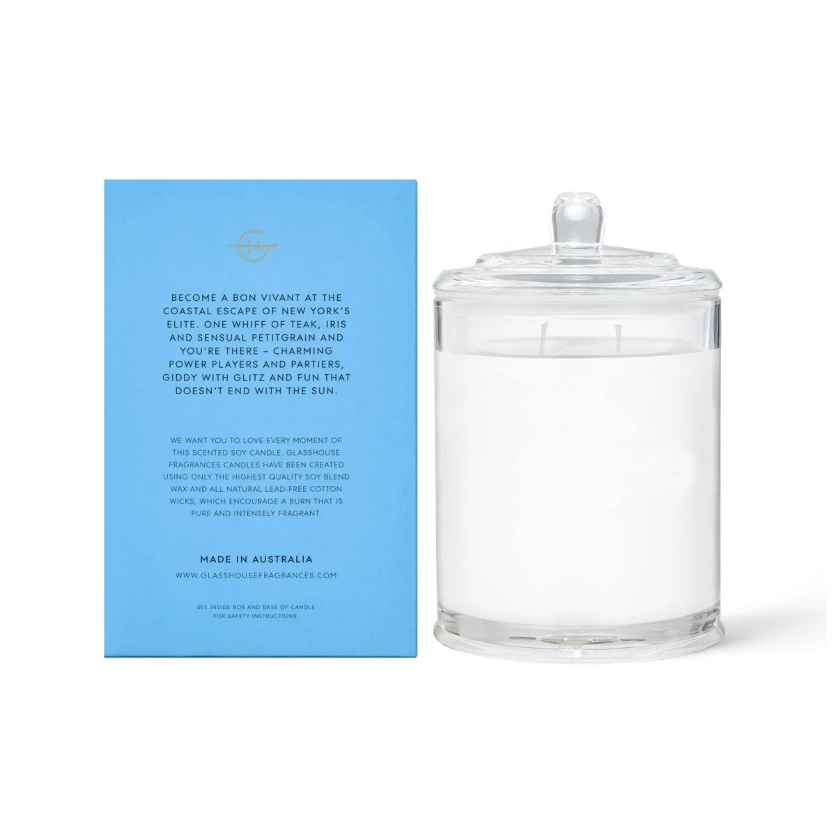 Glasshouse The Hamptons Soy Candle 380g
