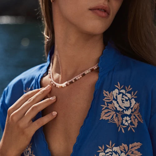 Rosalie Blouse - Blue