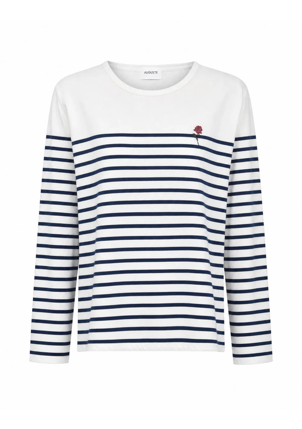 North Long Sleeve Tee - White