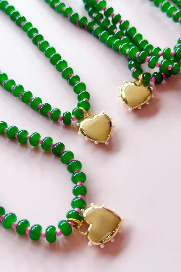 Gem Necklace - Emerald
