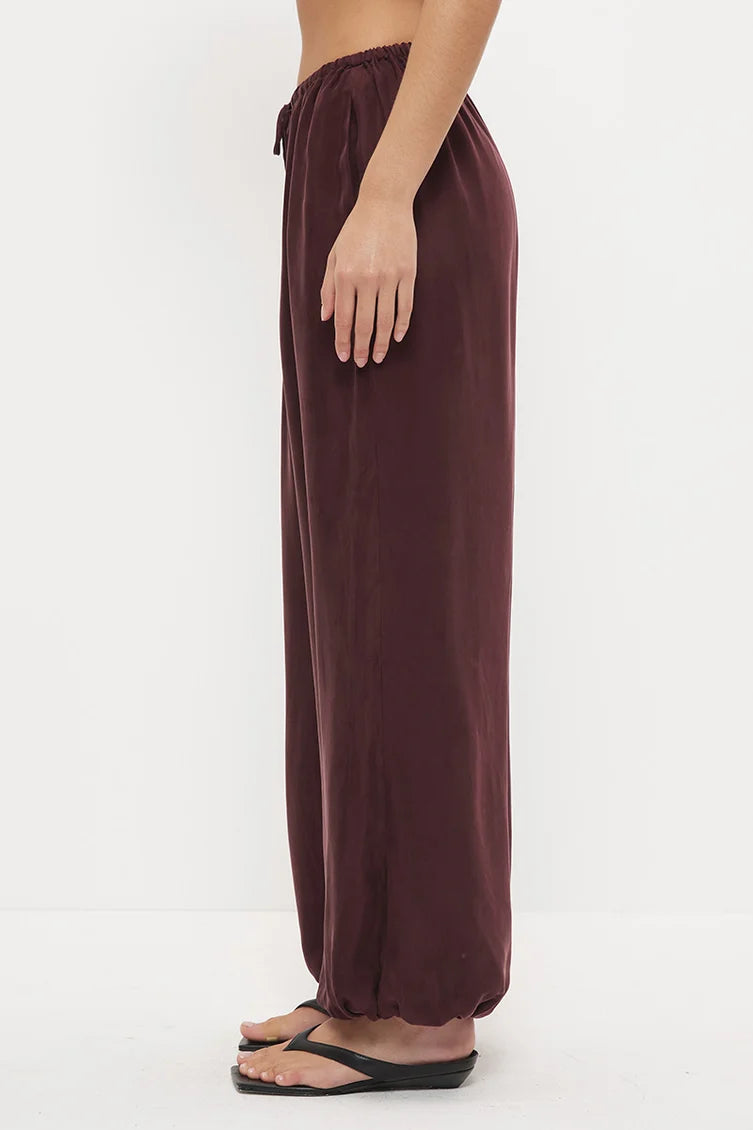 Eadie Harem Pant - Chestnut