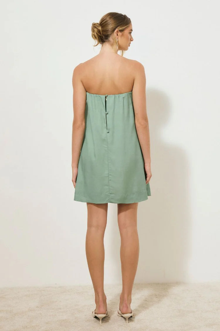 Vestige Mini Dress - Jade Floral