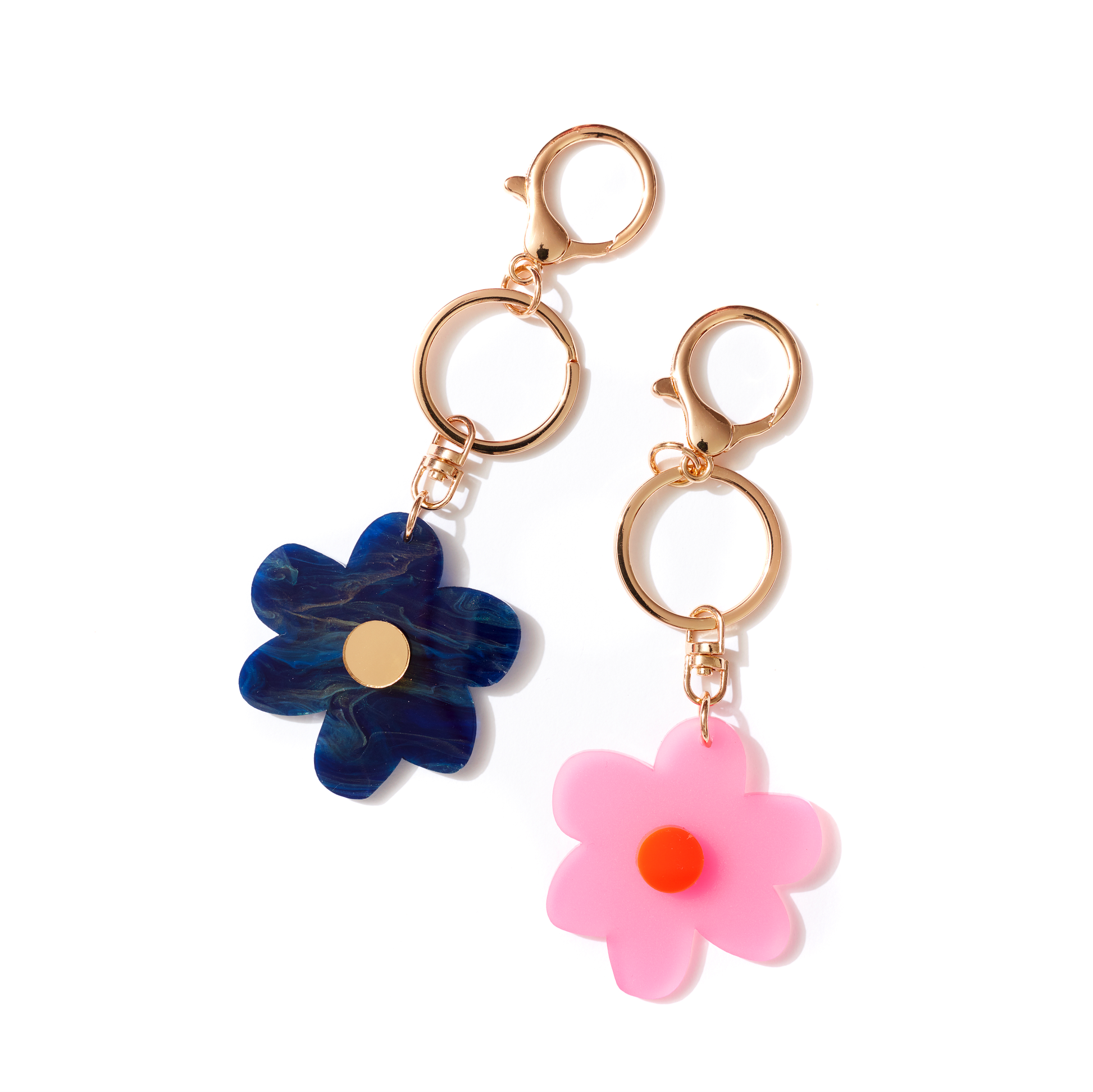 Flower keyring