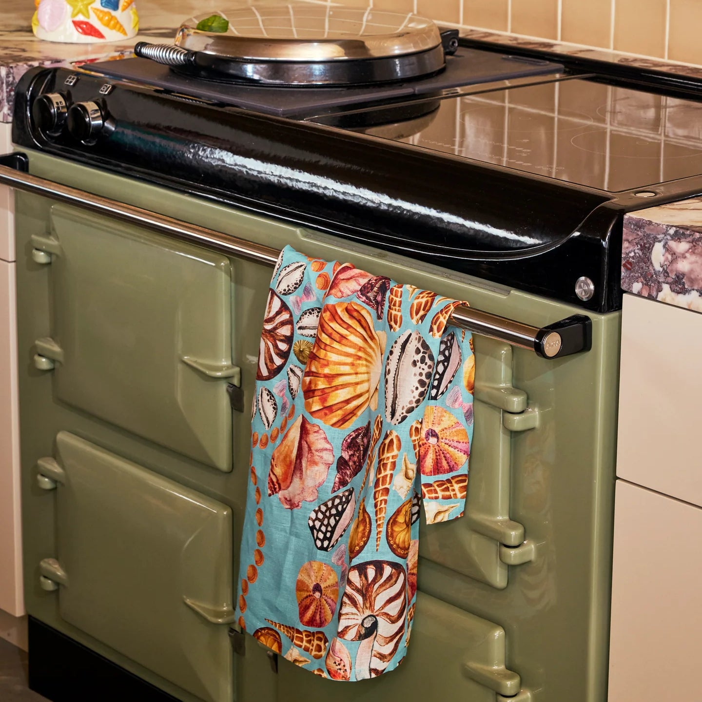 Costa Blue Tea Towel