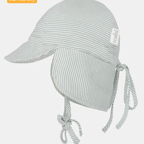 Flap Cap Baby - Sage