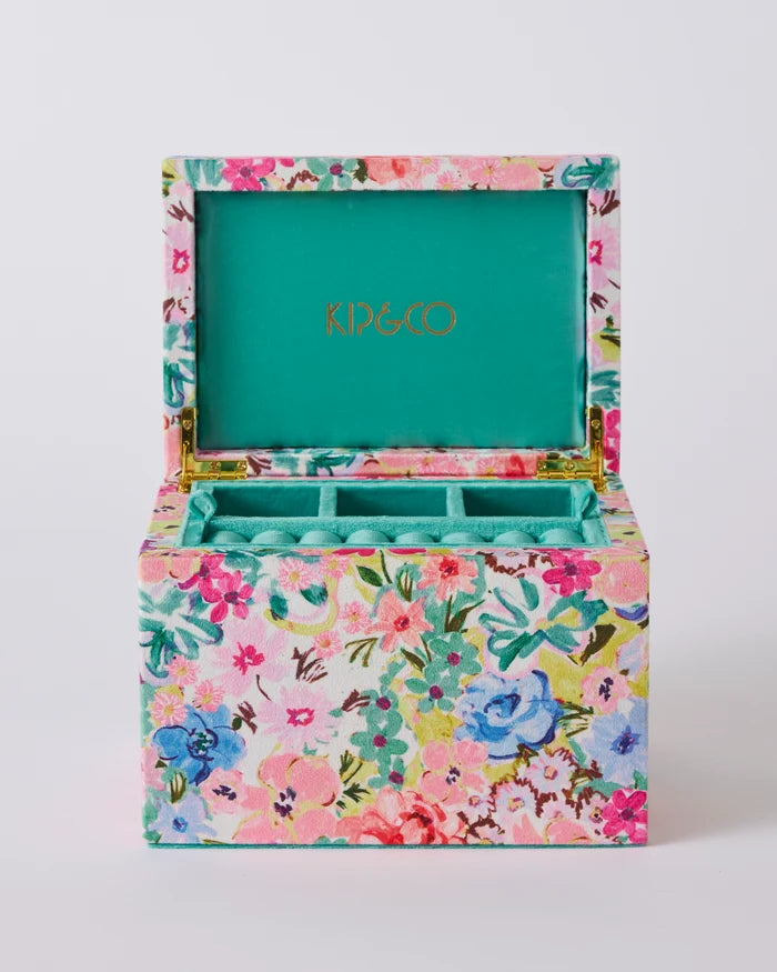 Alfresco Velvet Jewellery Box - Large