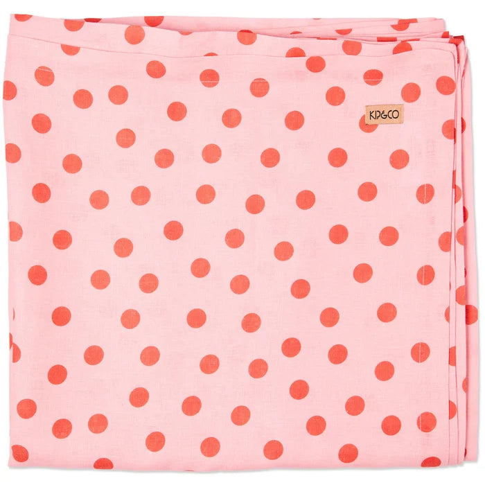 Polkadot Pink Tablecloth Rectangle - Standard
