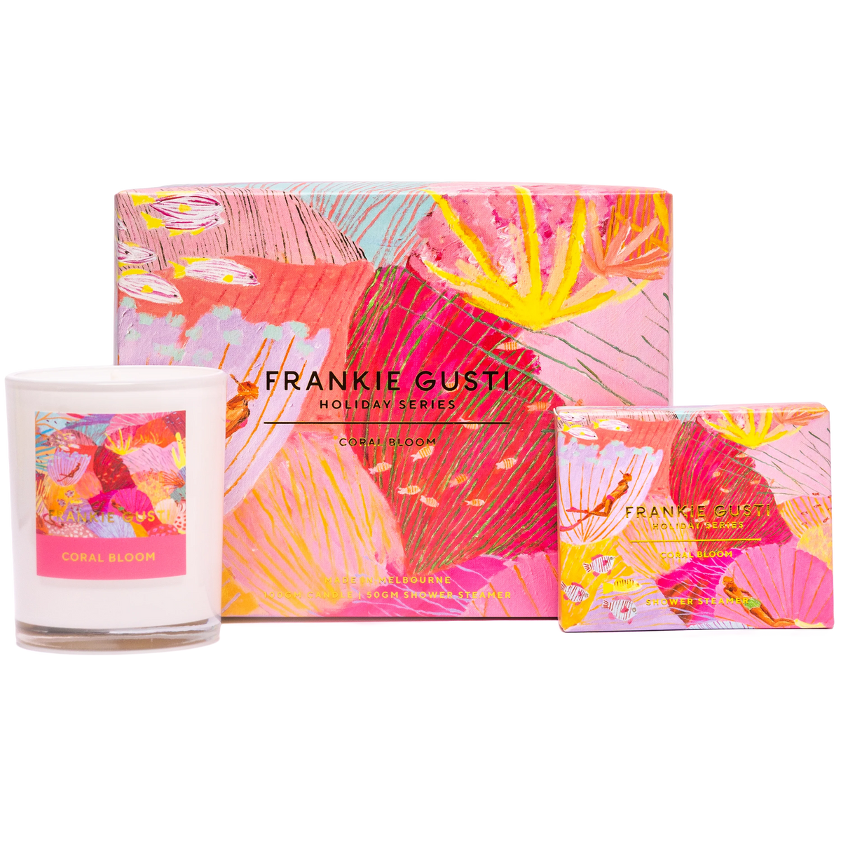 Coral Bloom - Holiday Series Candle & Steamer - Janey Forbes