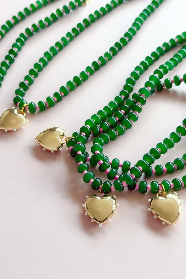 Gem Necklace - Emerald