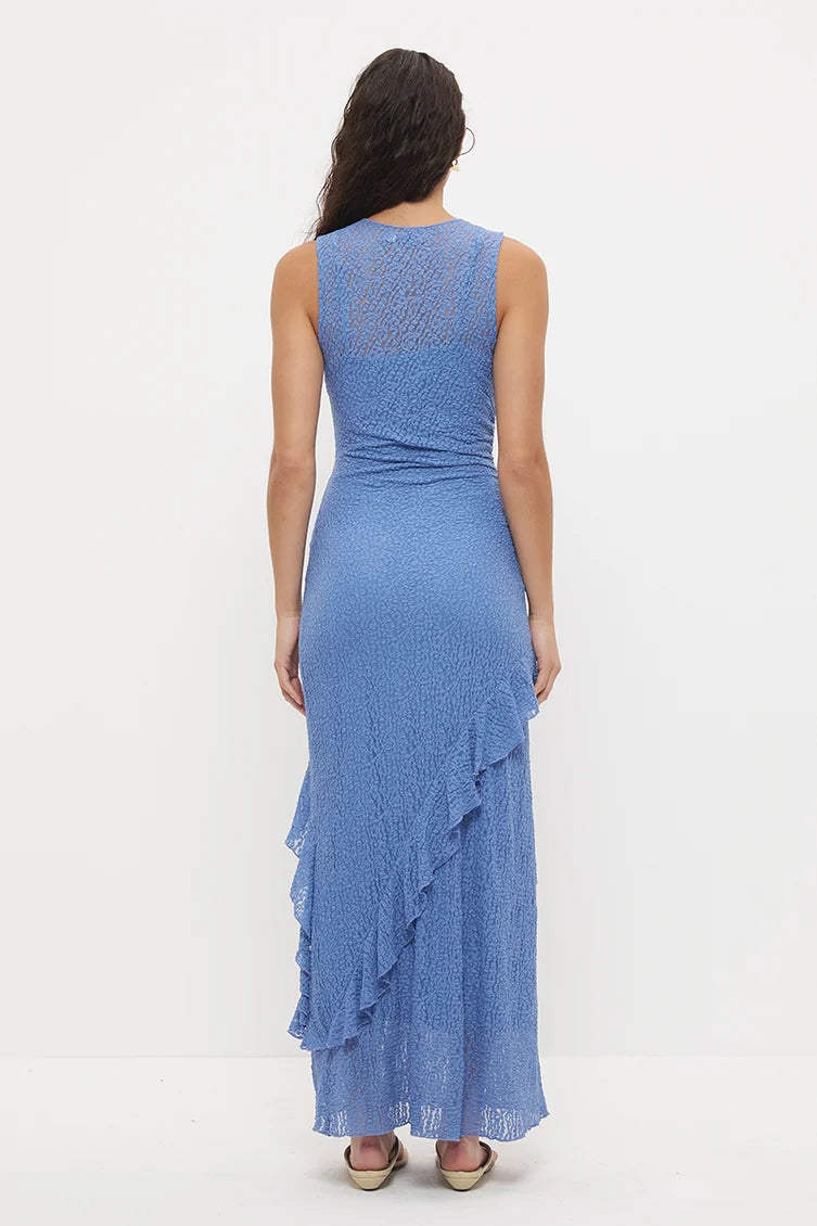 Kira Lace Dress - Ultra Marine