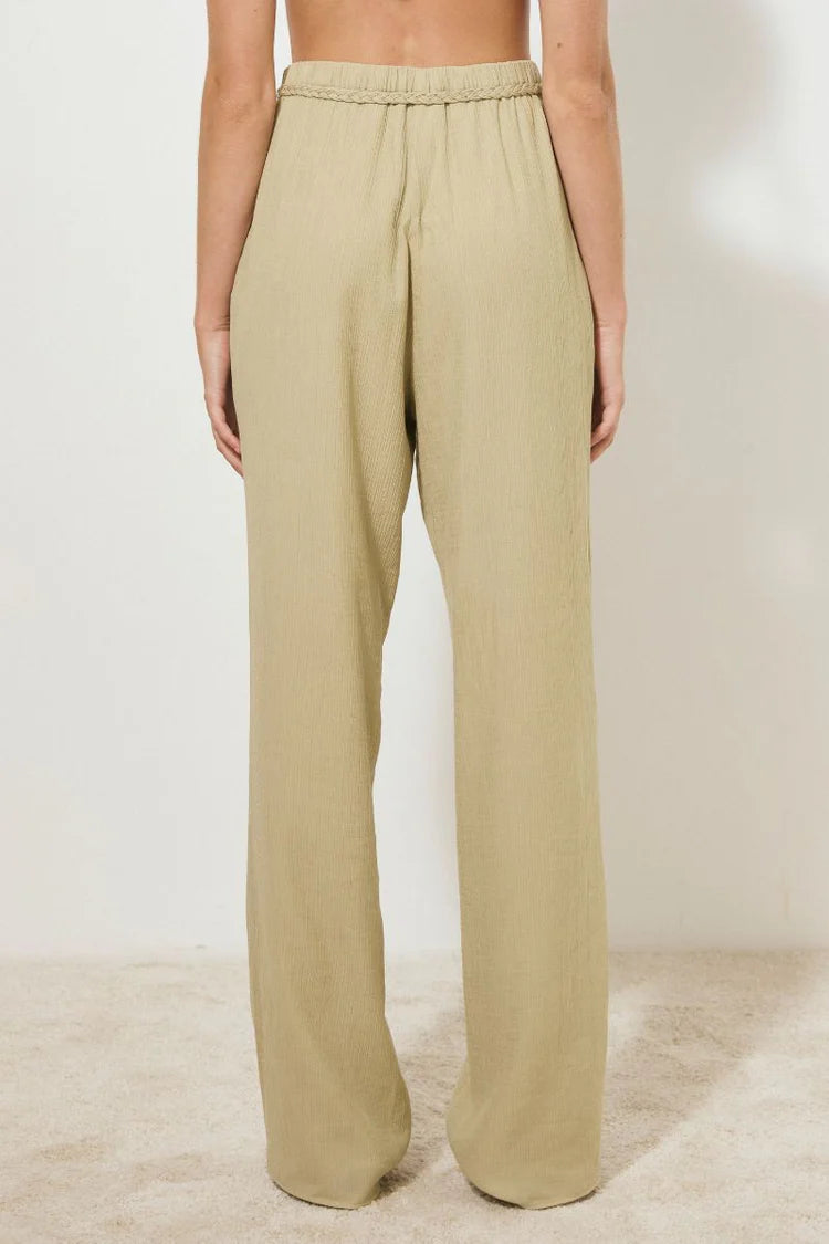 Lotus Pant - Olive Stone