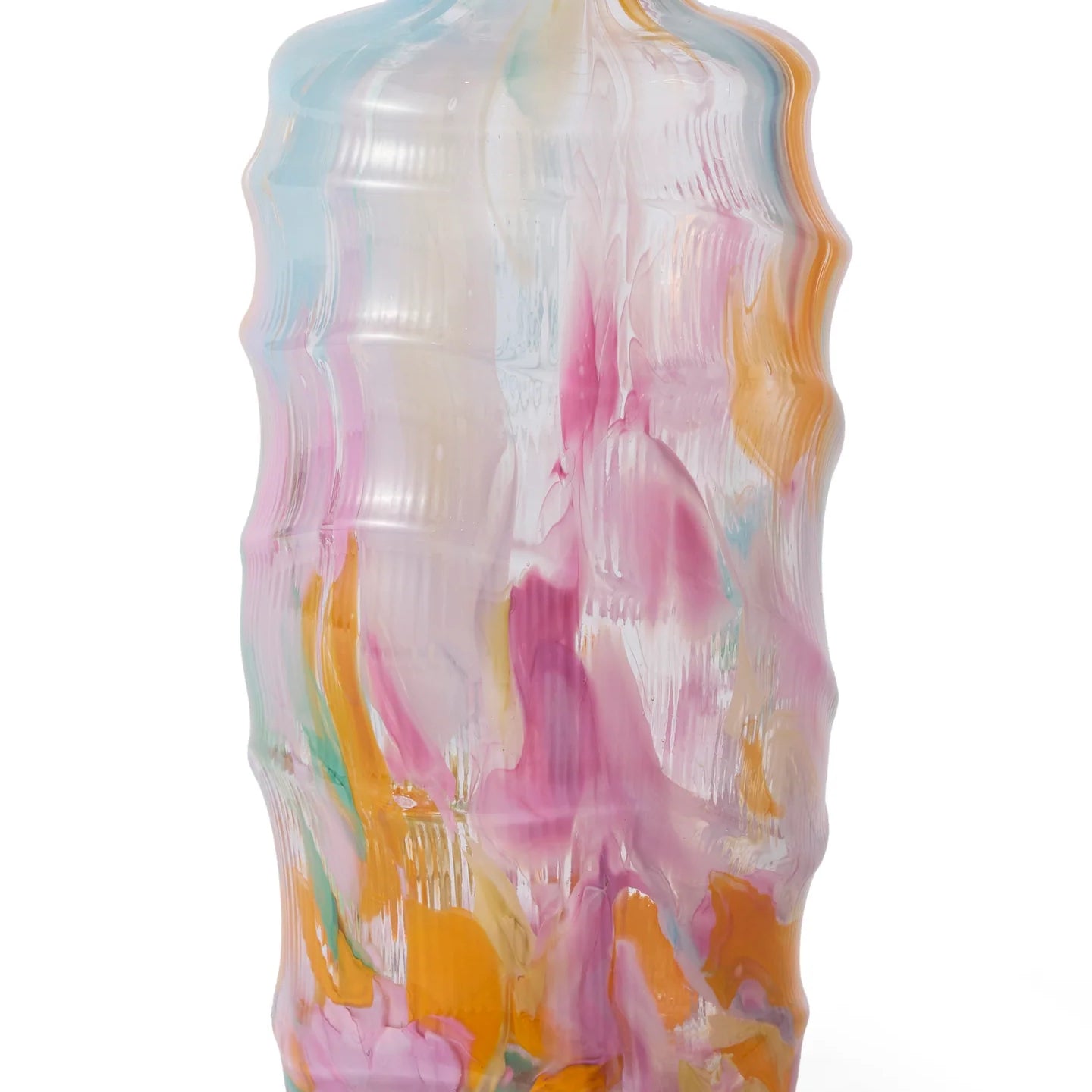 Swirl Sorbet Tall Vase