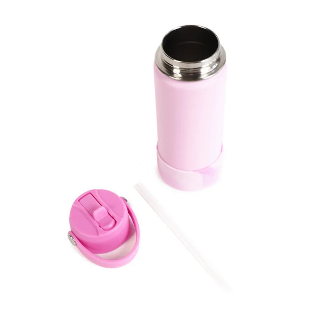 Light Pink Swirl Water Bottle