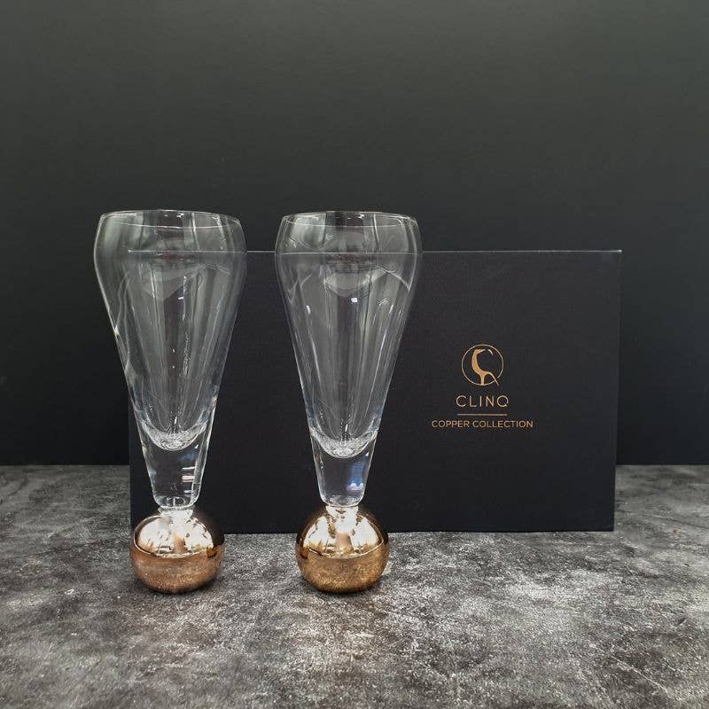 Stemless Champagne Glasses (Set of 2)