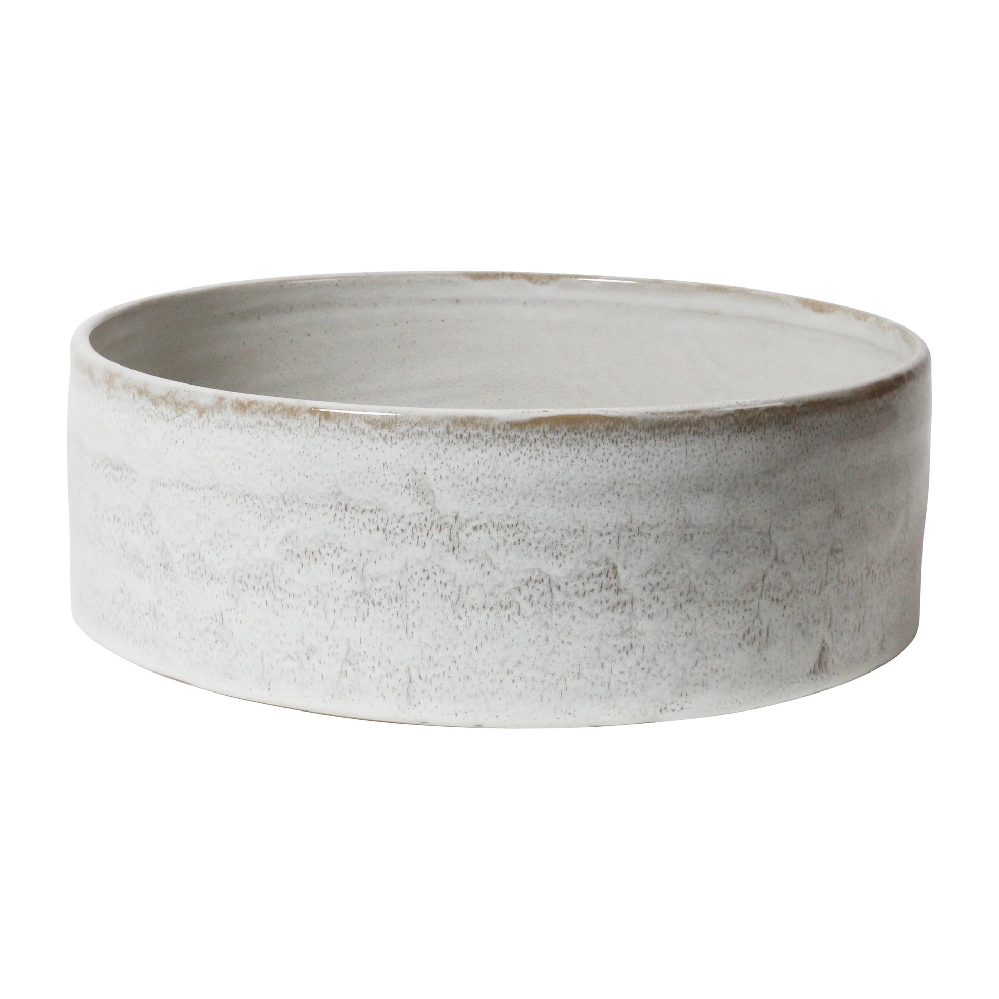 Large Wheel Bowl - Snow