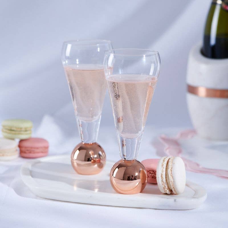 Stemless Champagne Glasses (Set of 2)