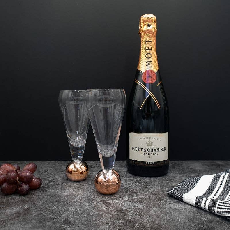 Stemless Champagne Glasses (Set of 2)