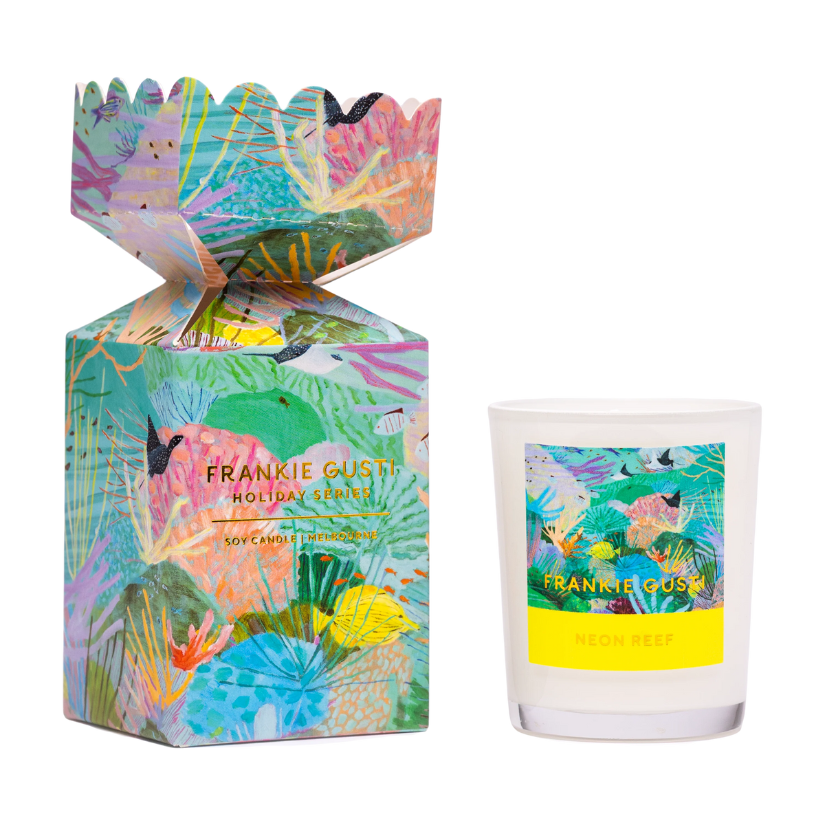 Neon Reef - Holiday Series Ornament - Janey Forbes
