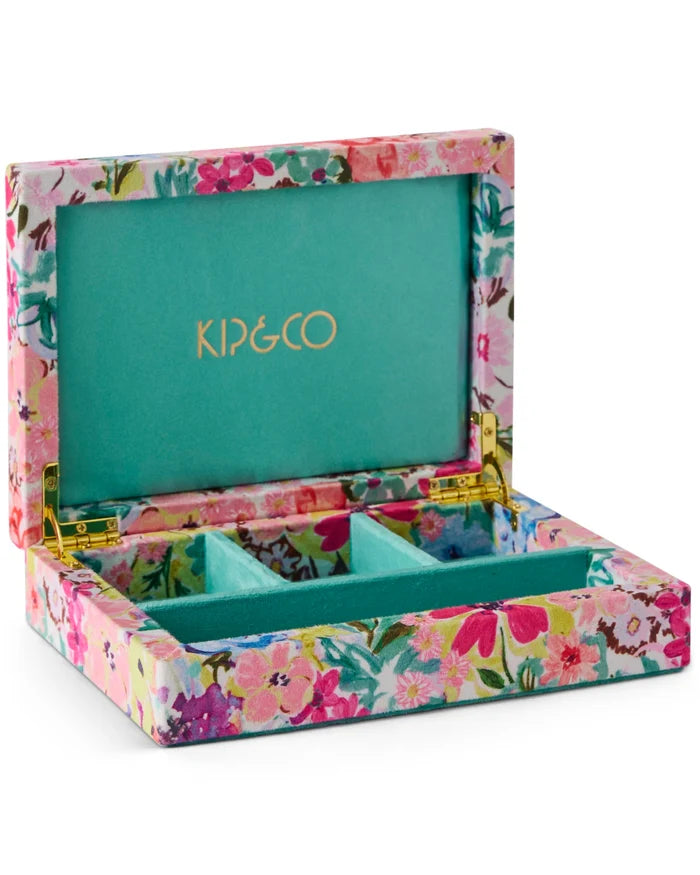 Alfresco Velvet Jewellery Box - Small