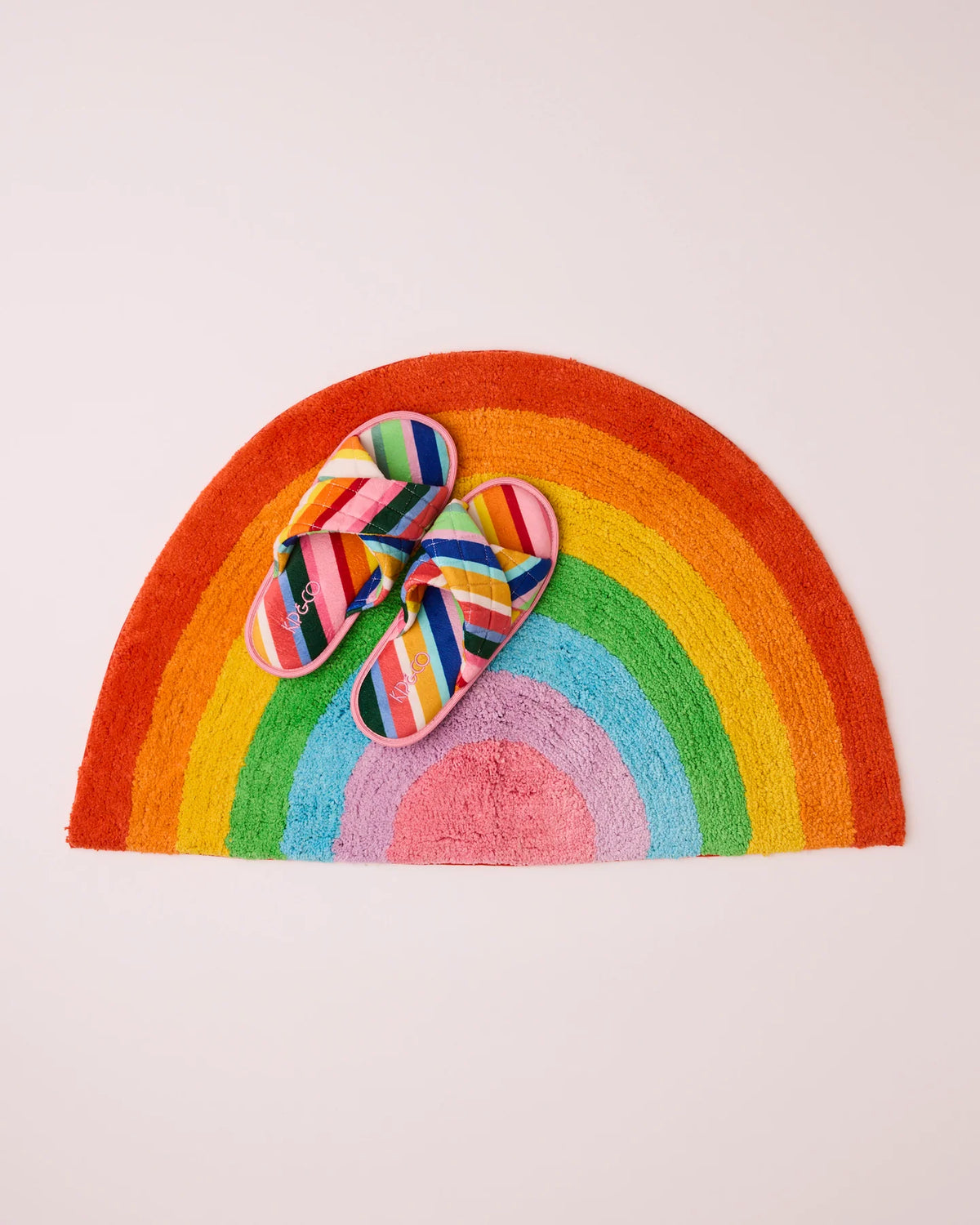 Rainbow Cherry Bath Mat