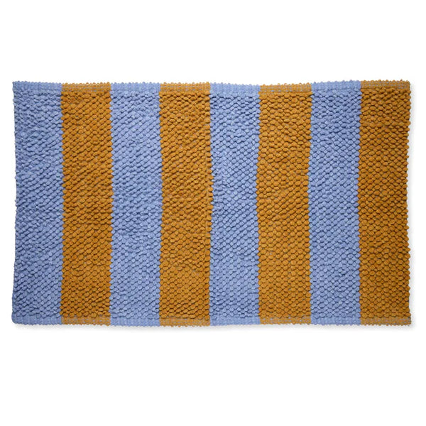 Como Stripe Bath Mat