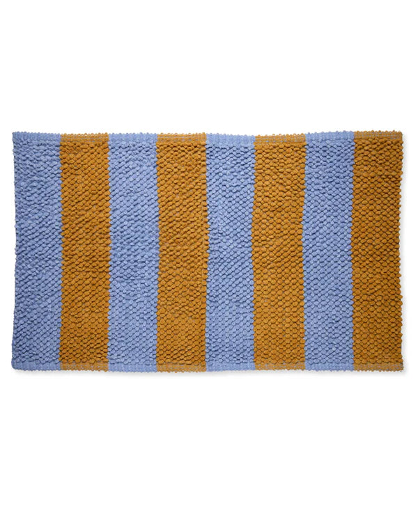 Como Stripe Bath Mat