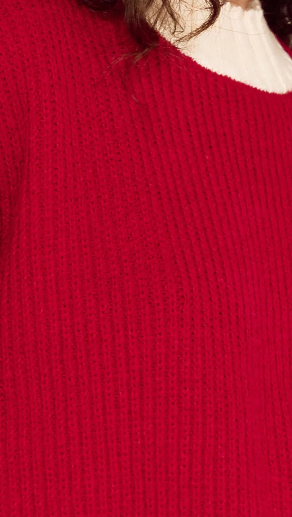 Tilli Contrast Stripe Knit