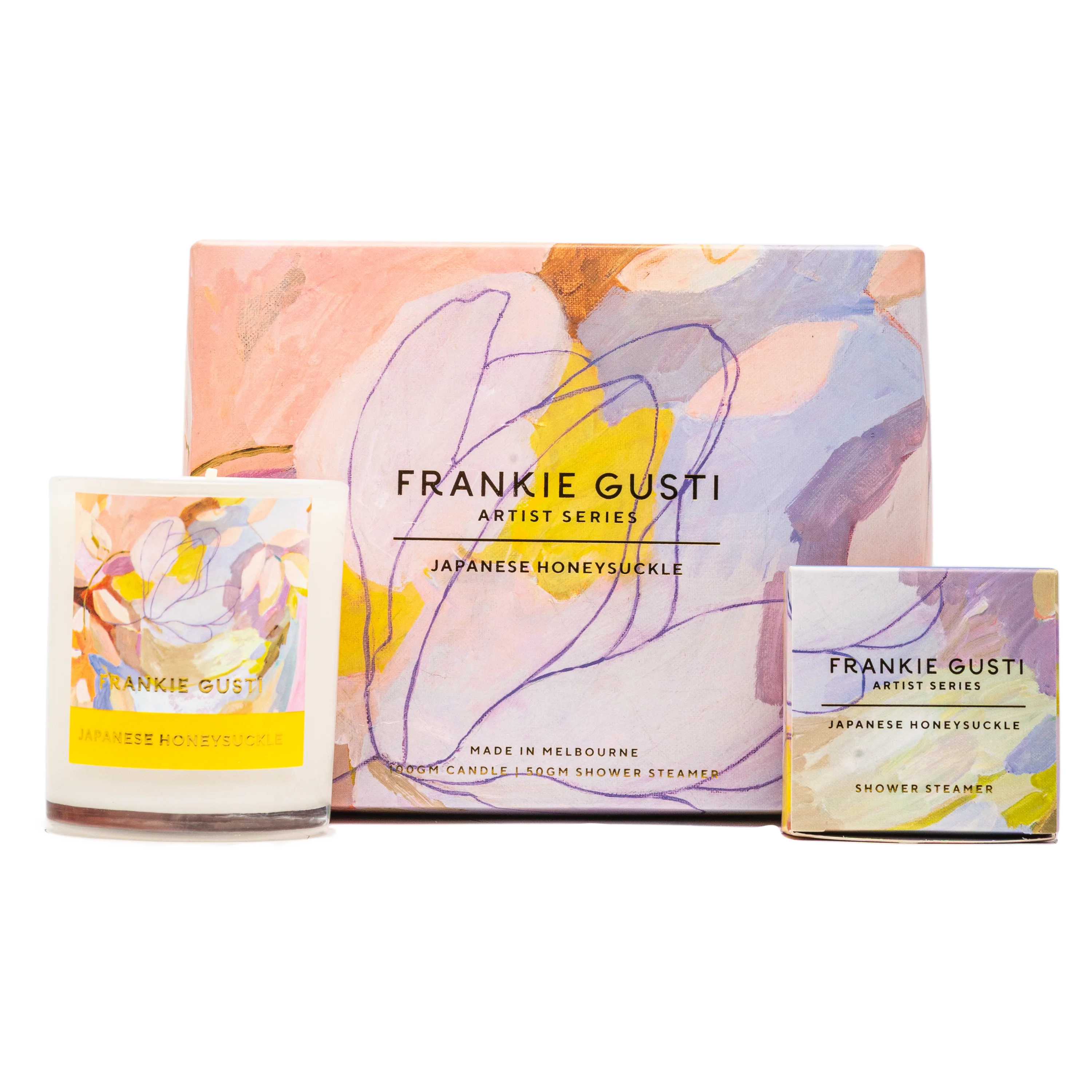 Japanese Honeysuckle - Holiday Series Candle & Steamer - Jade Fisher