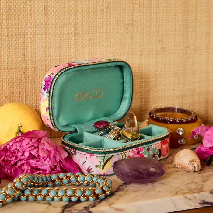 Alfresco Travel Velvet Jewellery Box