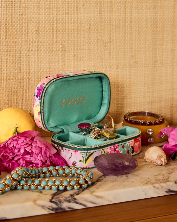 Alfresco Travel Velvet Jewellery Box