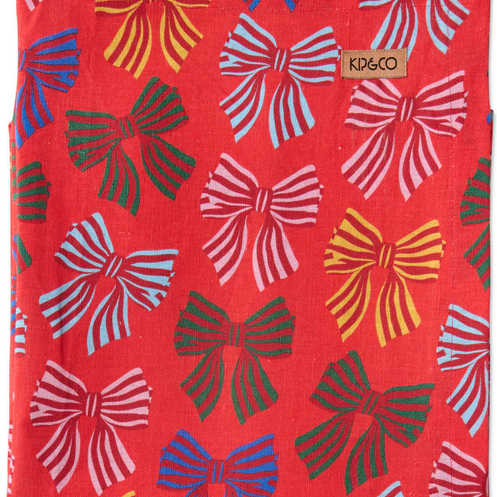 Festive Bow Tablecloth Standard Rectangle