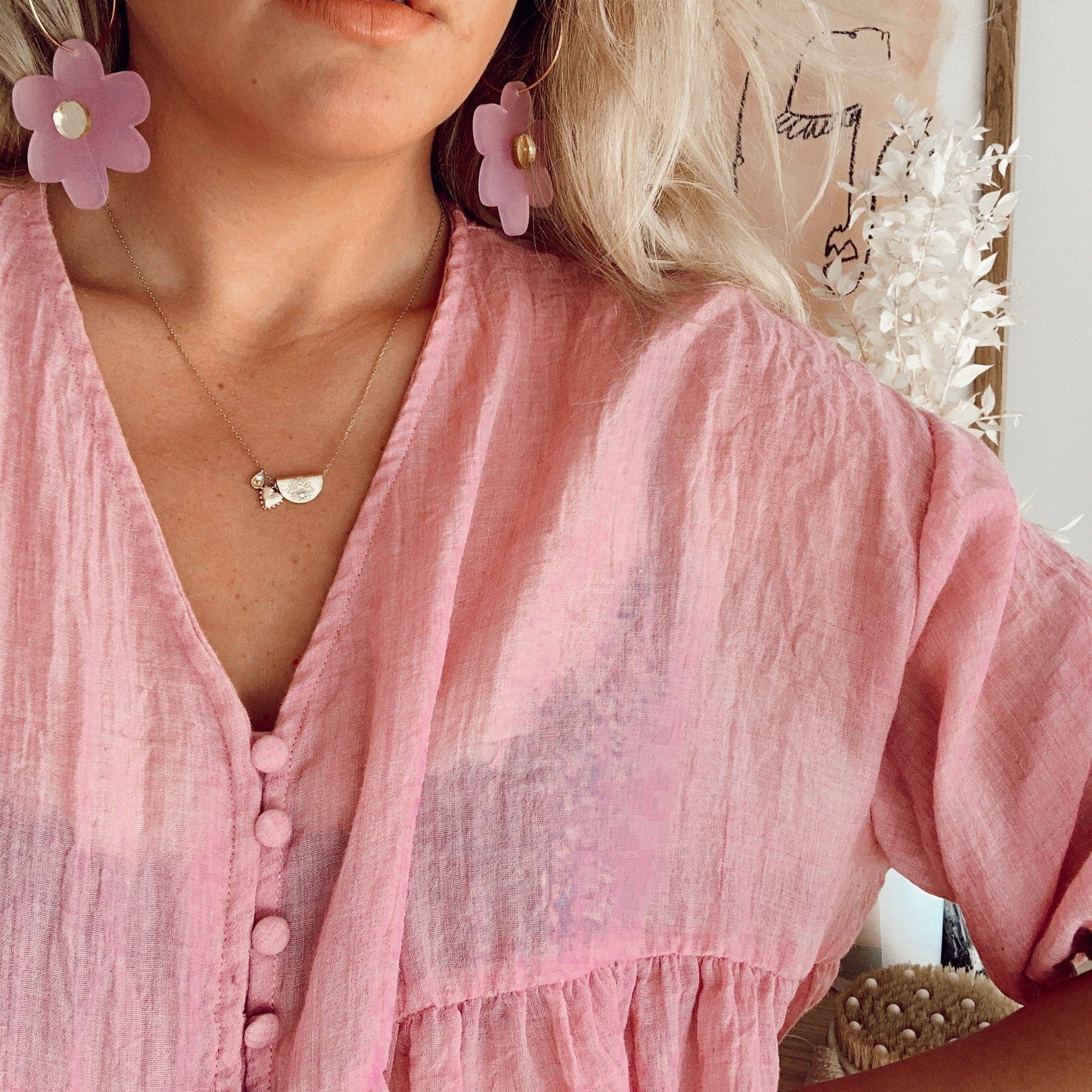 Flower power earrings