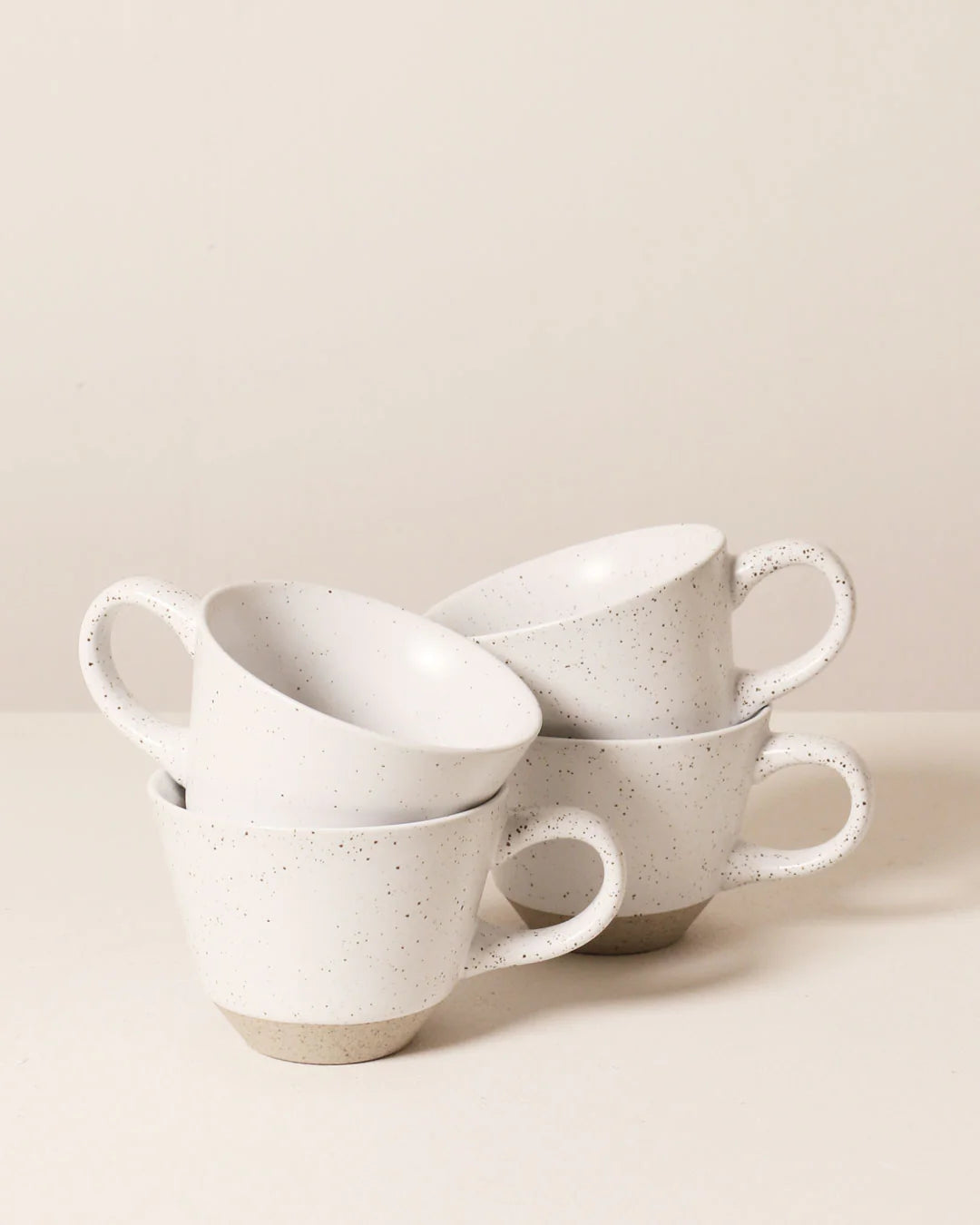 Cappuccino Cup - Speckled White