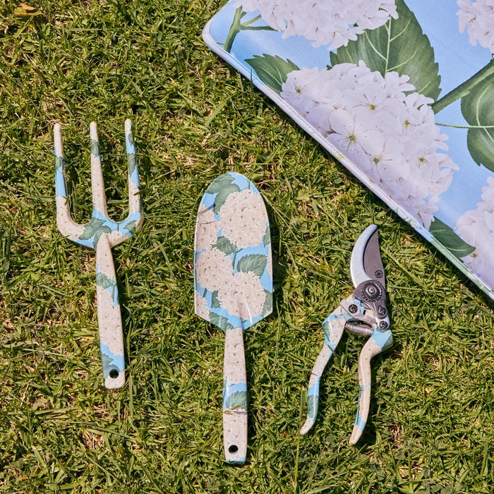 Hydrangea Blue Garden Tools