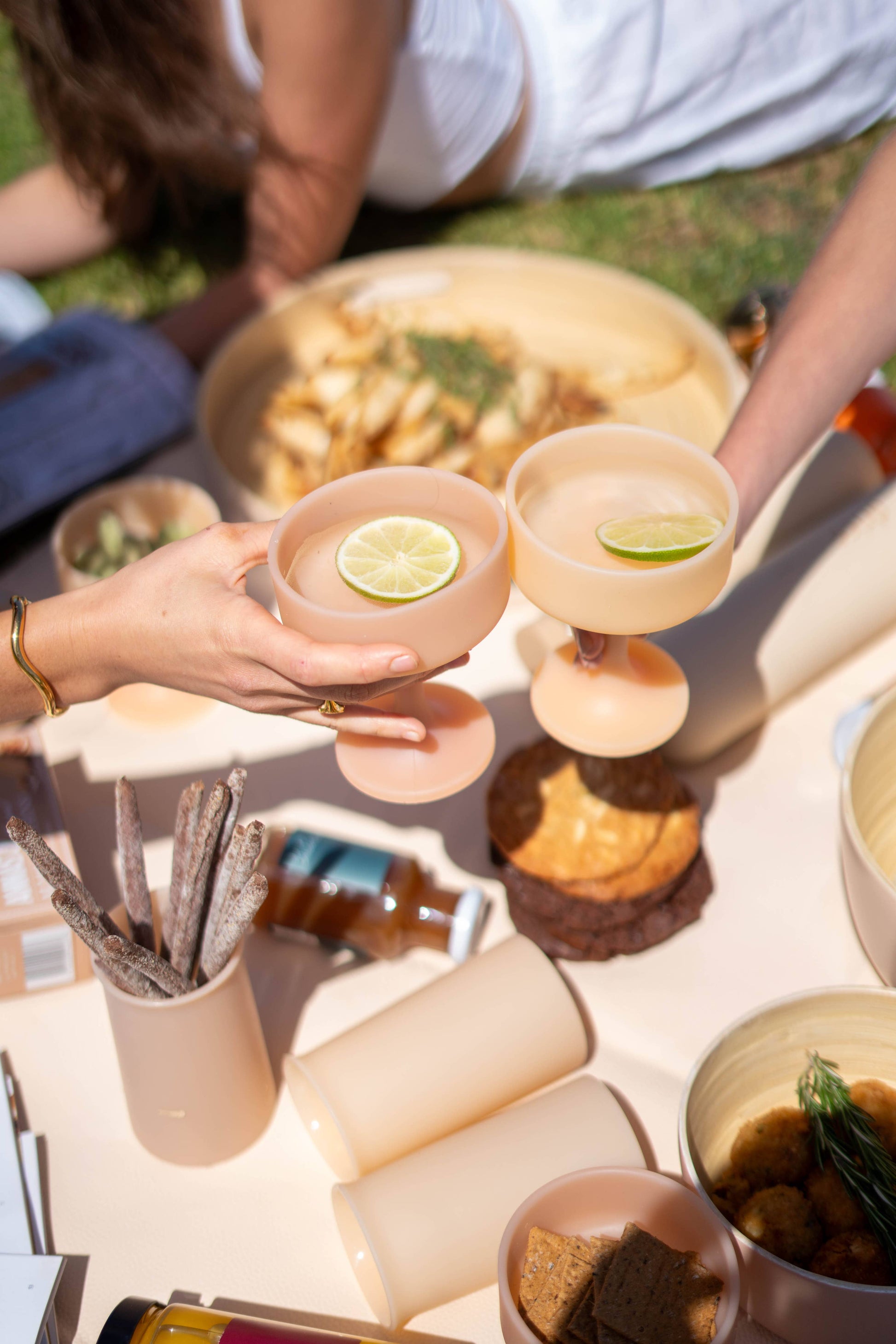 Mecc - Wheat + Oat Silicone Unbreakable Cocktail Glasses