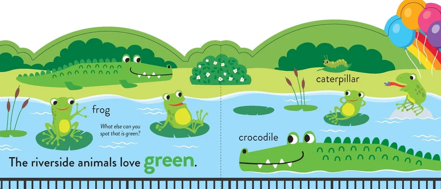 Chunky Scenes Board Book - At The Zoo