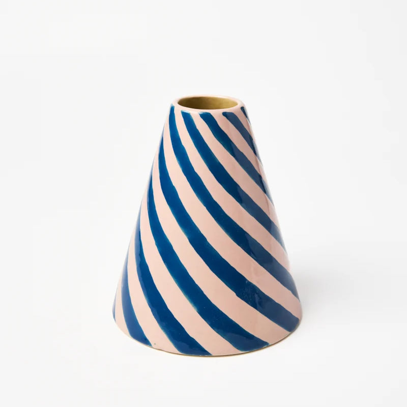 Jester Vase - Blueberry Swirl