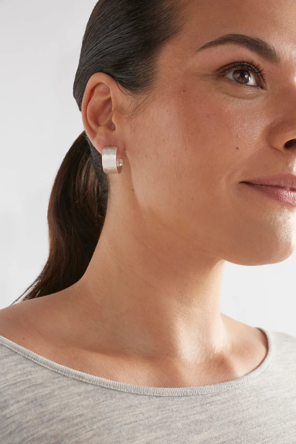 Gild - Silver Hoop Earrings