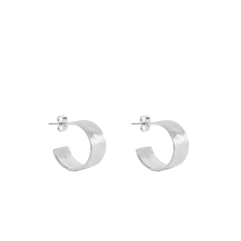 Gild - Silver Hoop Earrings