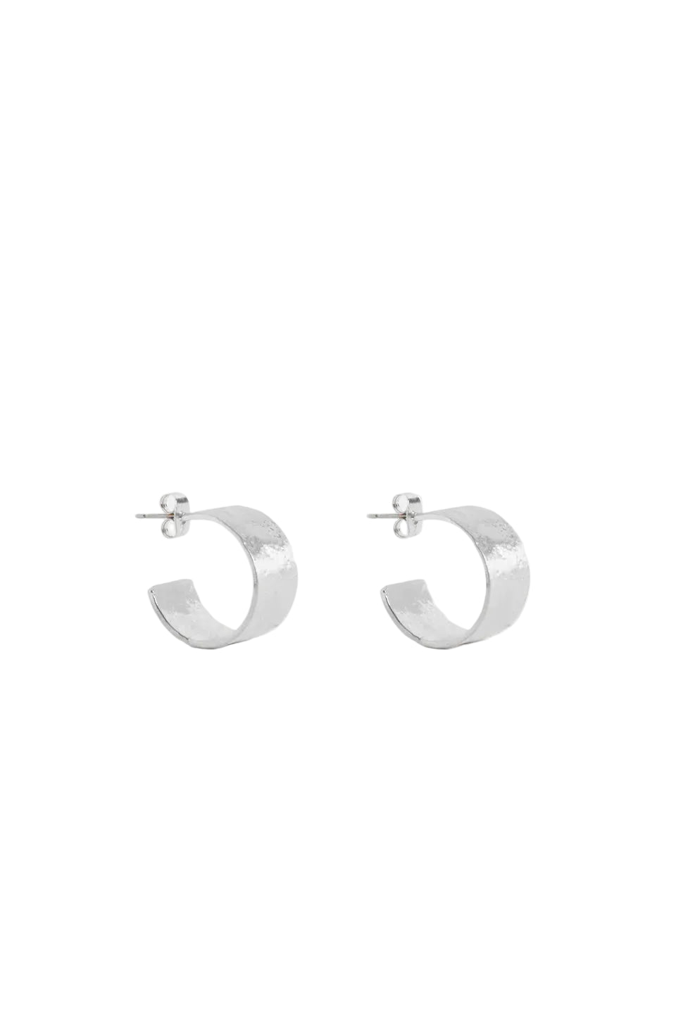 Gild - Silver Hoop Earrings