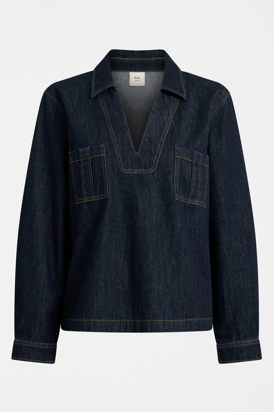 Valor Top - Mid Blue Denim
