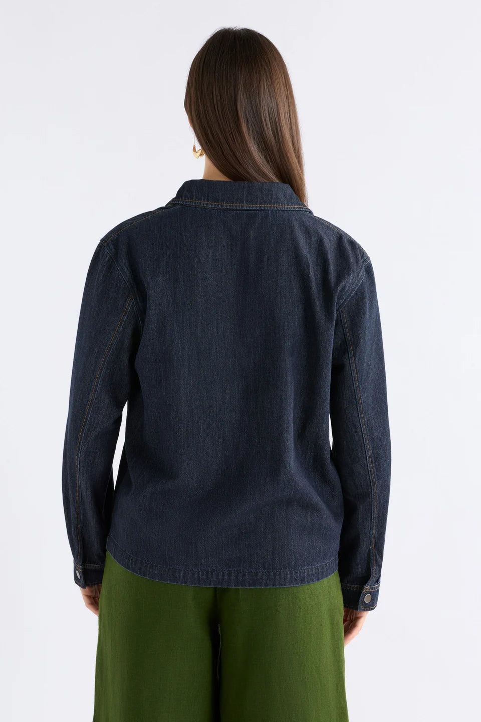 Valor Top - Mid Blue Denim