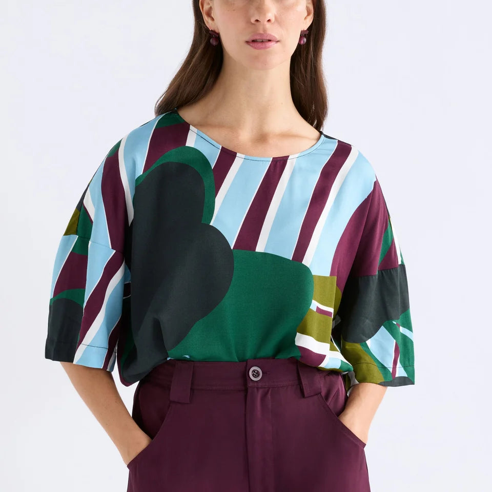 Stribe Print Kobaii Top
