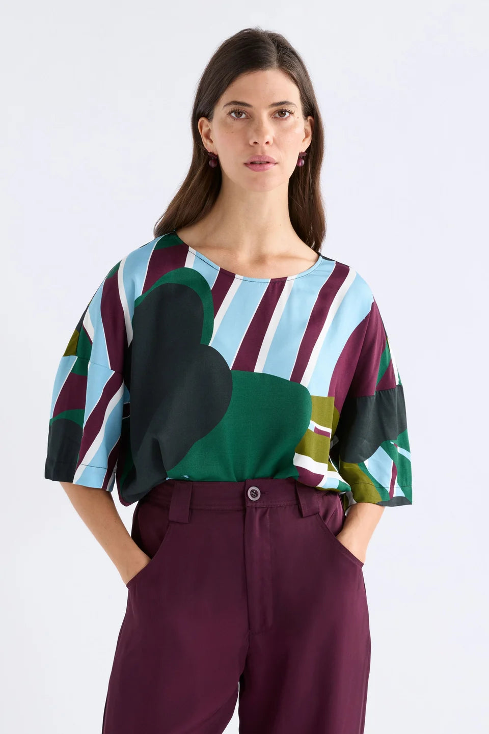 Stribe Print Kobaii Top
