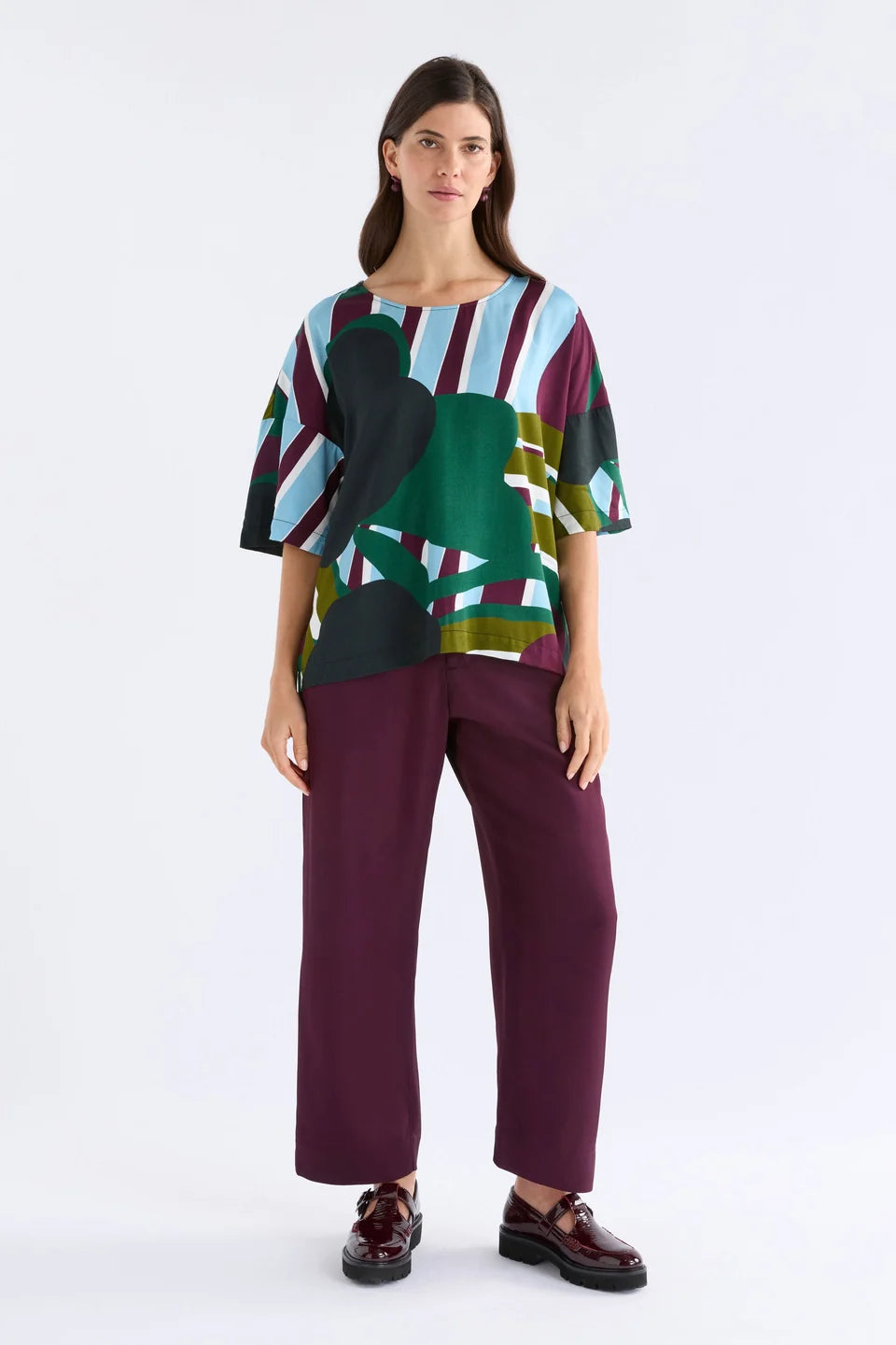 Stribe Print Kobaii Top