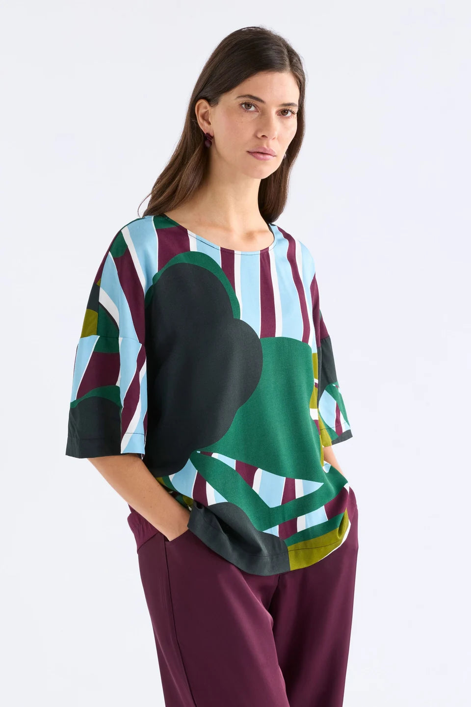 Stribe Print Kobaii Top