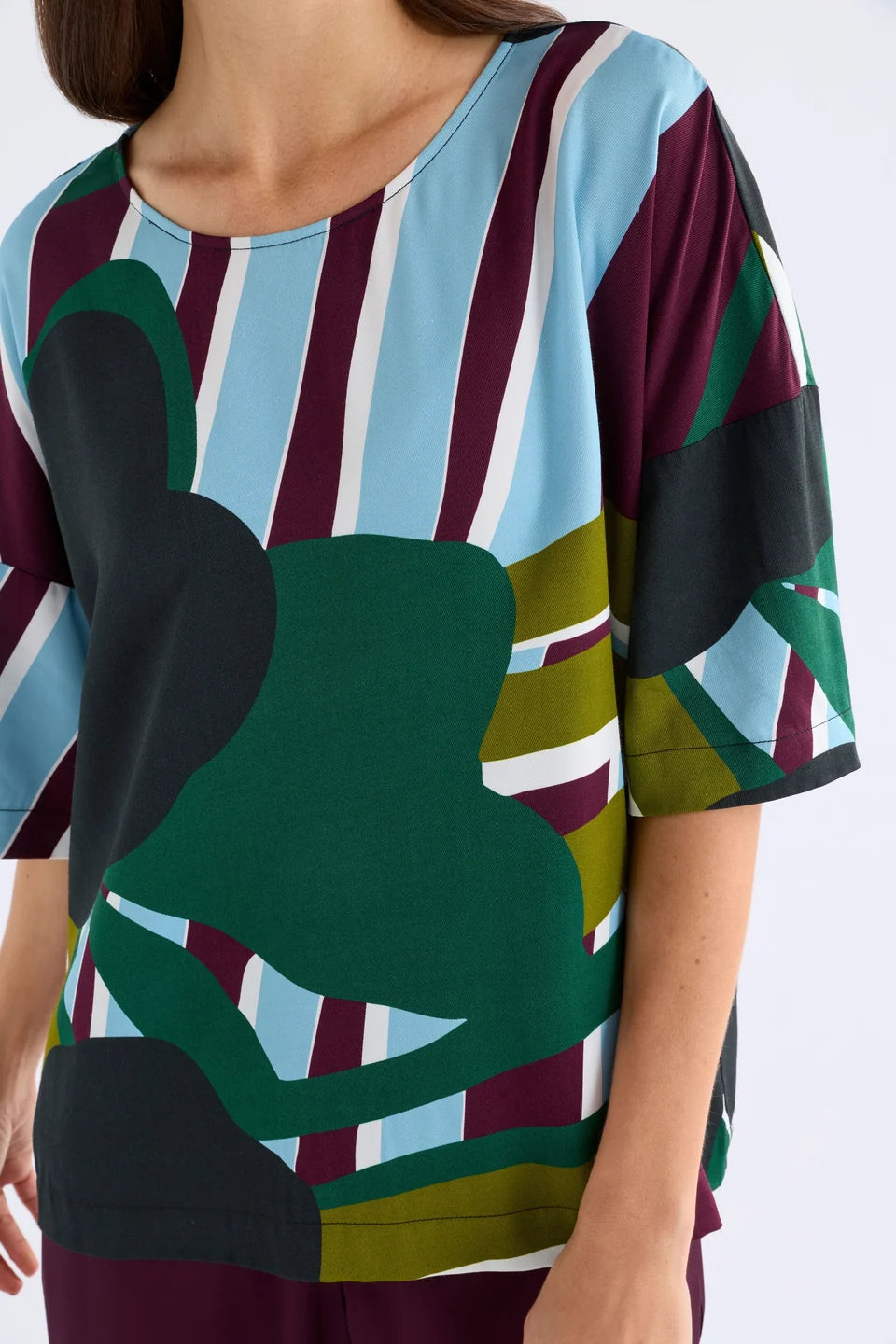 Stribe Print Kobaii Top