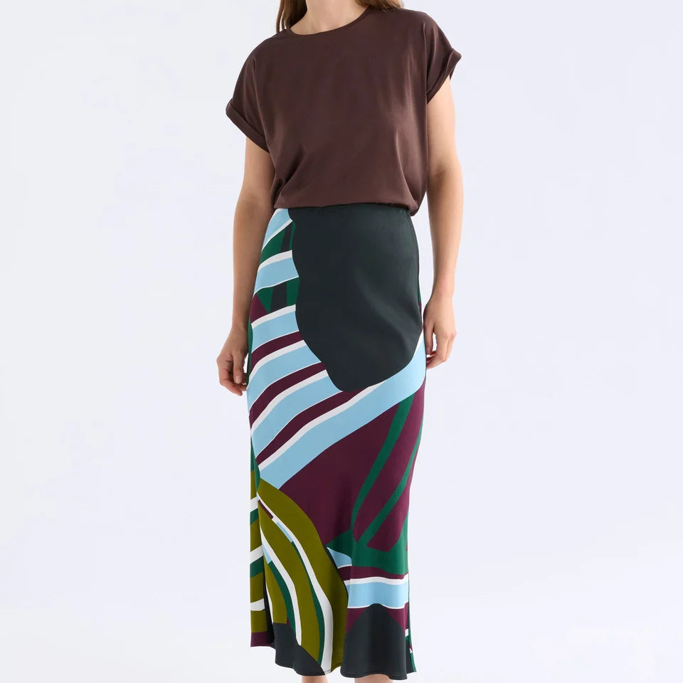 Stribe Print Kobaii Skirt