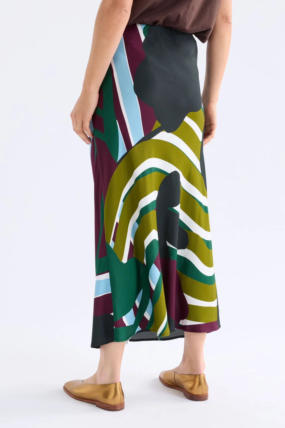 Stribe Print Kobaii Skirt