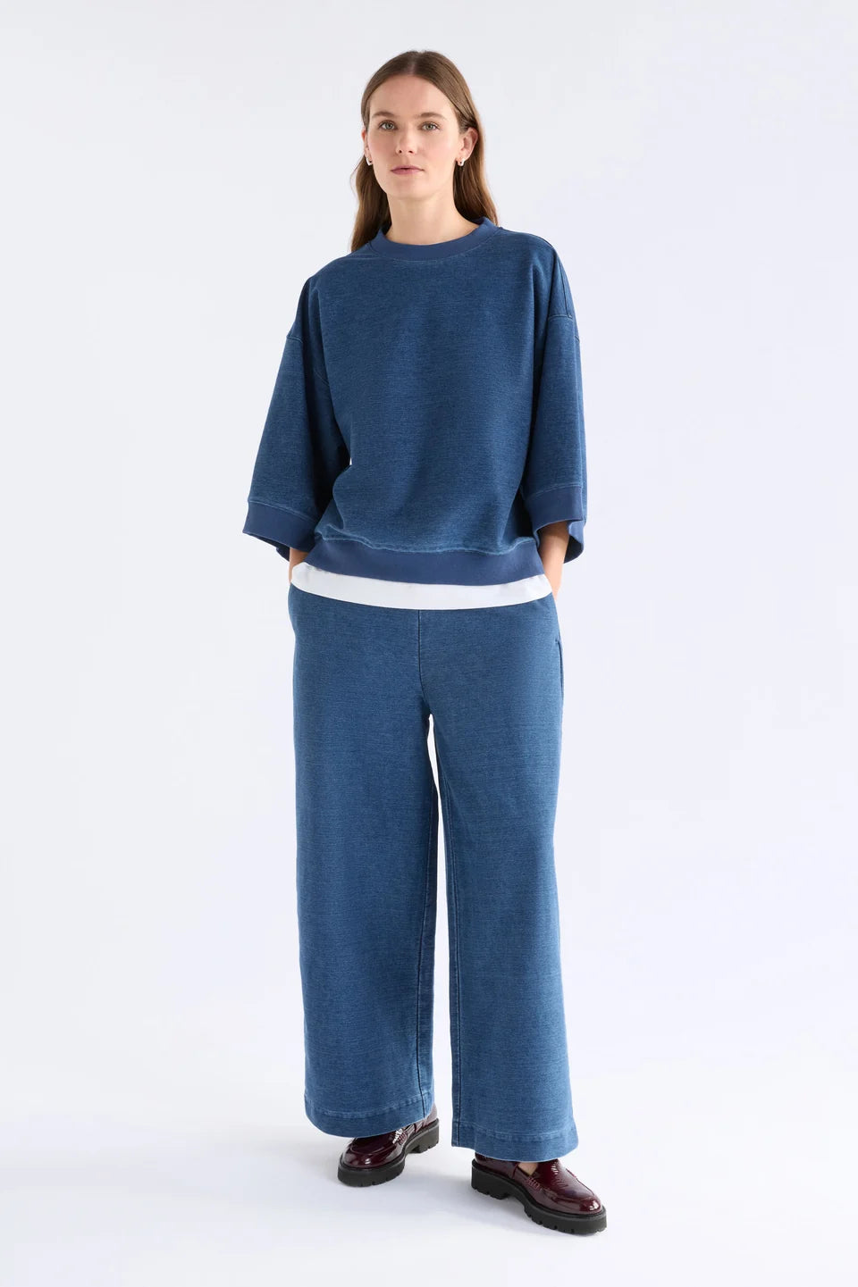 Enfeld Pant - Mid Blue Wash